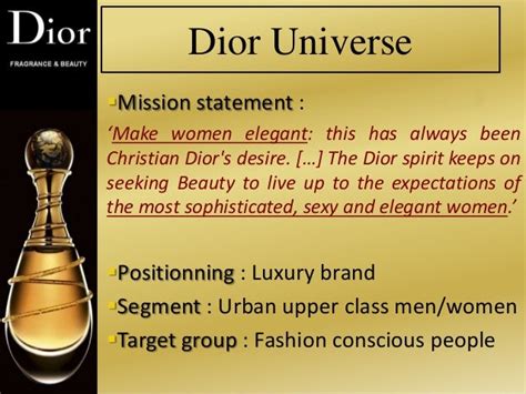 dior vision and mission statement